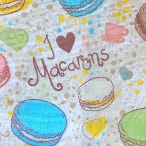I 💙 Macarons Tea Towels - 100% Cotton - Set of 2